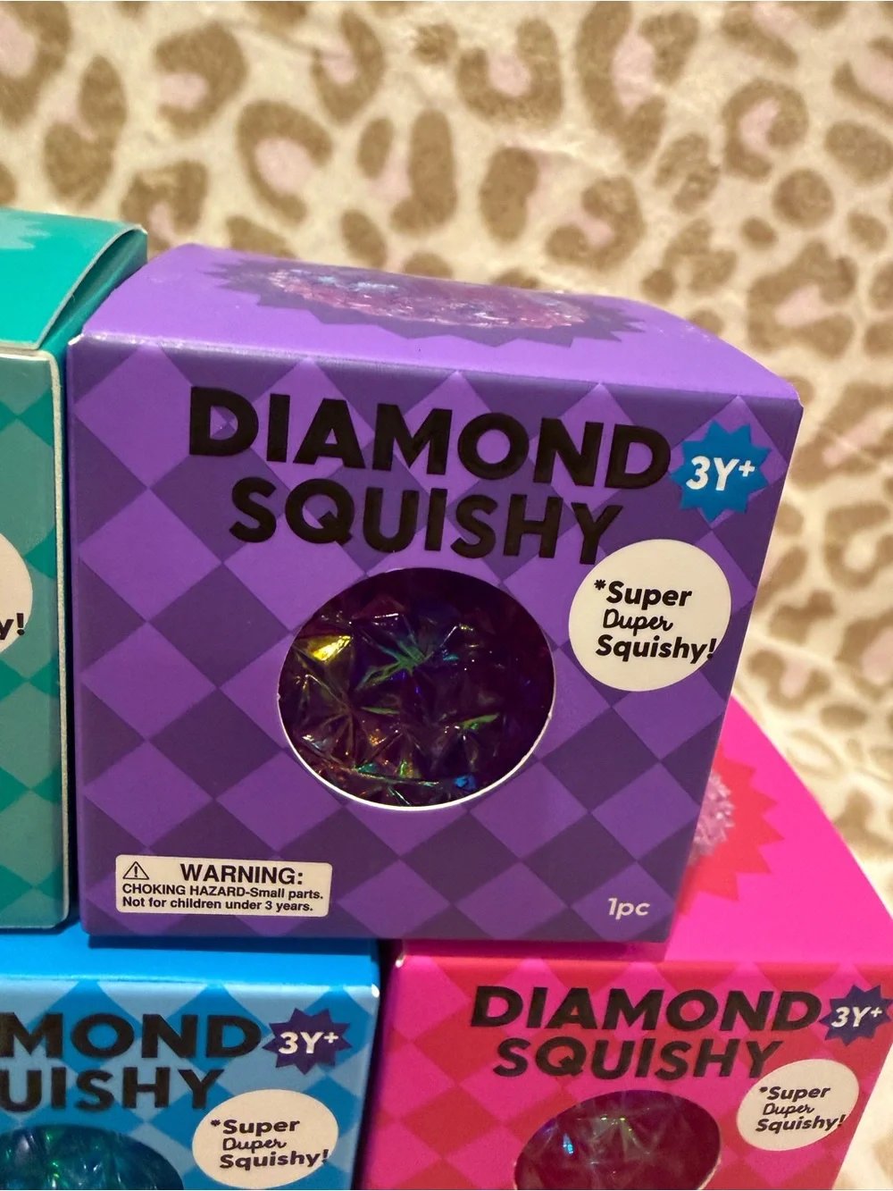 Diamond Squishy Stress Ball-New Super Duper Squishy (Choose One)